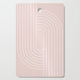 Oval Lines Abstract XXI Cutting Board