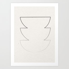 Minimalist Line Geometric Art Print