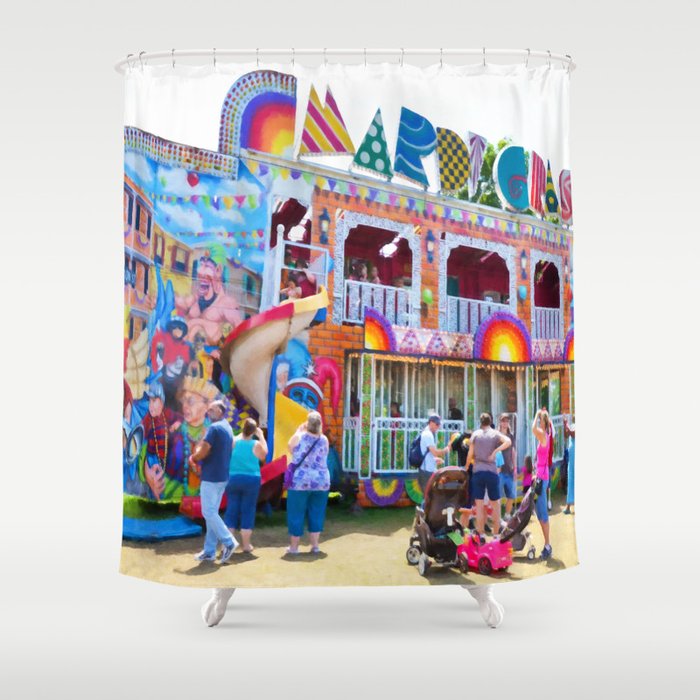 Mardi Gras Shower Curtain By Lanjee Society6 Mardi Gras Shower Curtain