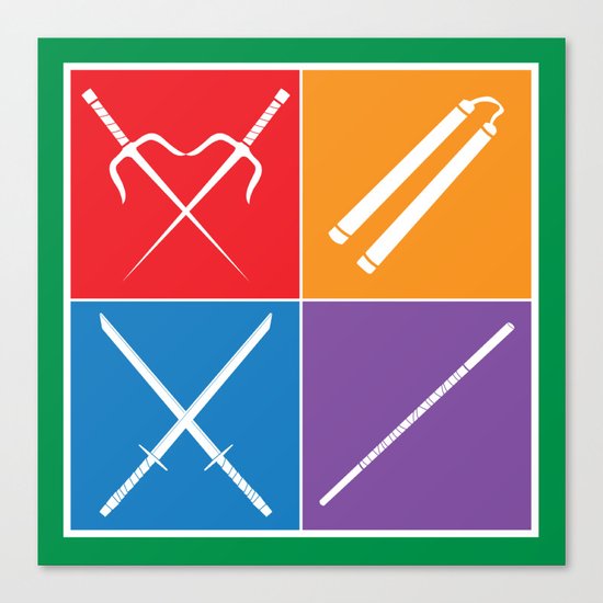 The Weapons Canvas Print
