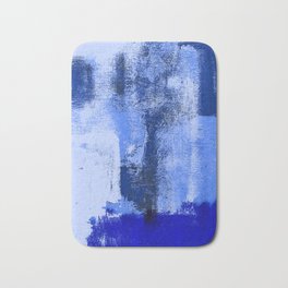 Sabei Bath Mat | Modernistart, Abstractphonecases, Abstractwallart, Impressionism, Impressionistart, Rontrickett, Abstracthomedecor, Expressionist, Blues, Painting 