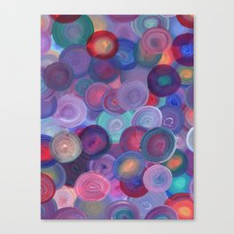 Bag of Marbles - Circle Abstract Canvas Print