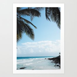 Lazy Afternoons in Tulum, Mexico Art Print