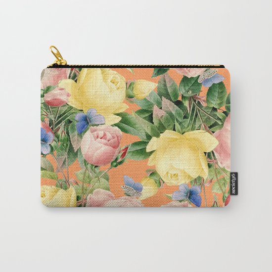 Flora #society6 #decor #buyart Carry-All Pouch
