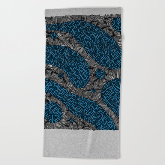 - cosmos_05 - Beach Towel
