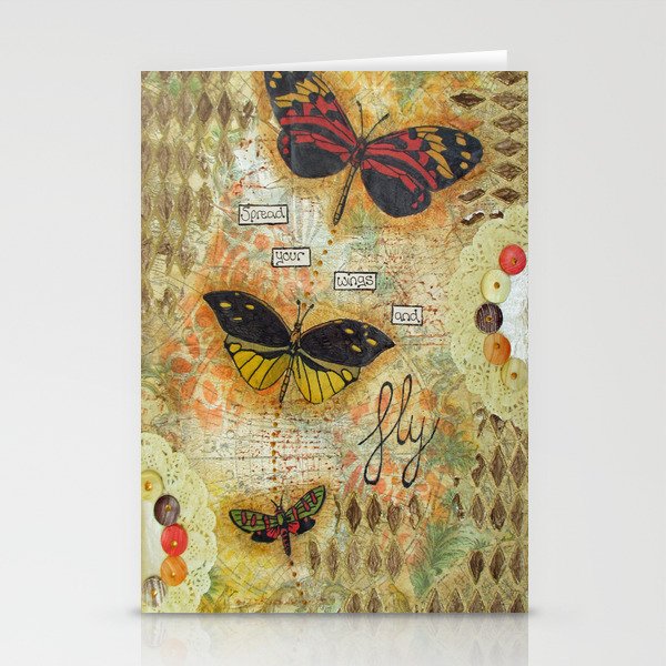Spread your wings and fly Stationery Cards