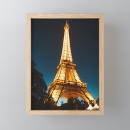 Eiffel Tower, Paris, France Framed Mini Art Print
