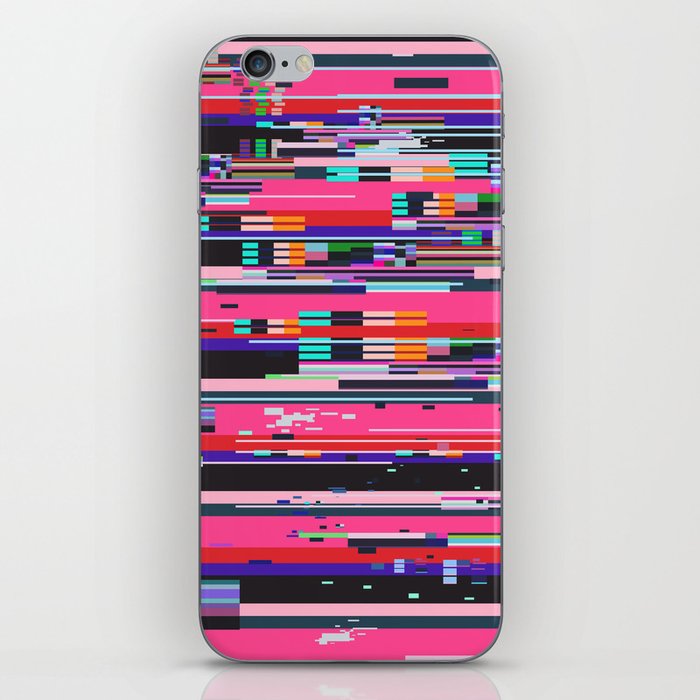 Retro VHS background like in old video tape rewind or no signal TV screen with glitch camera effect. Vaporwave/ retrowave style illustration. iPhone Skin