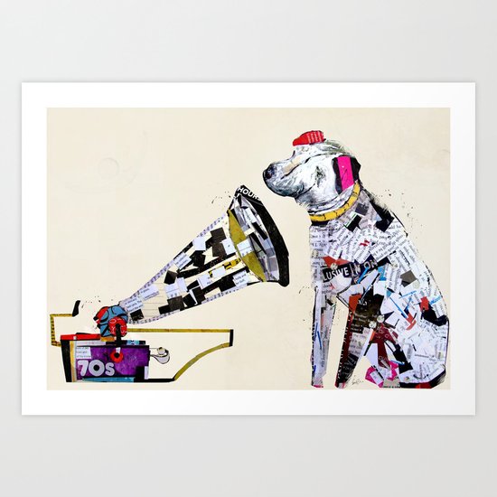 a dogs life Art Print