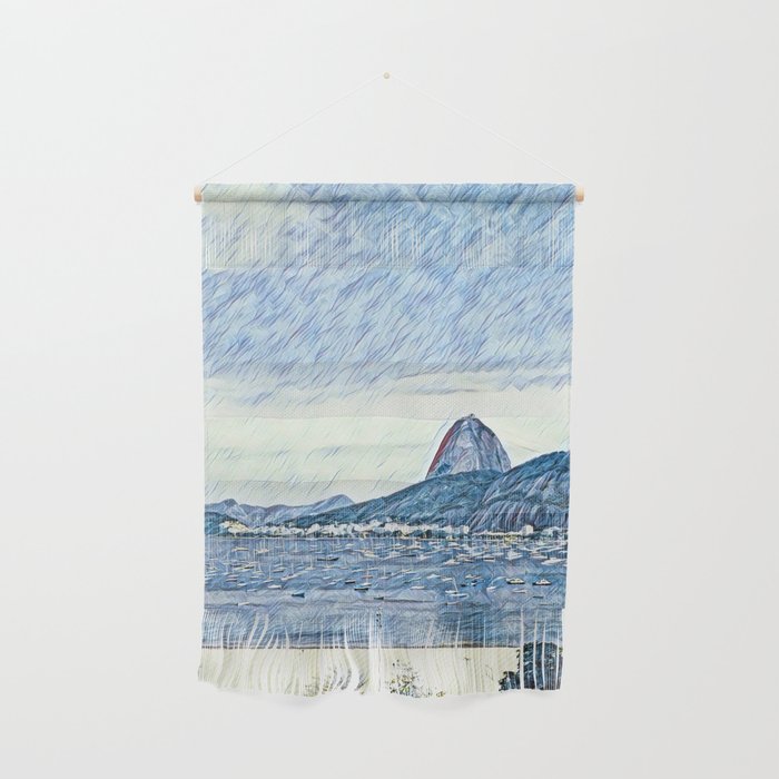 Rio de Janeiro - Pão de Açúcar - Art Wall Hanging