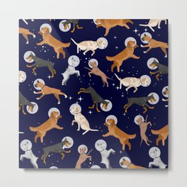 Space Dogs Dog Breeds Galaxy Astronaut Pattern Metal Print | Pets, Animal, Galaxy, Astronauts, Stardog, Graphicdesign, Dogs, Astrodogs, Happydog, Pet 