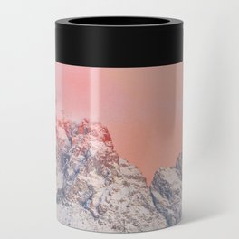 Alpenglow Mountain Sunset Can Cooler