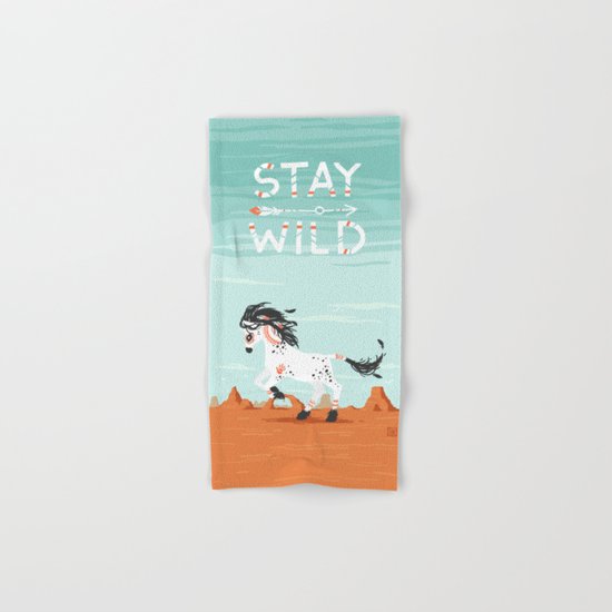 Stay Wild Hand & Bath Towel