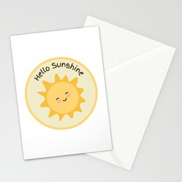 Hello Sunshine Stationery Card