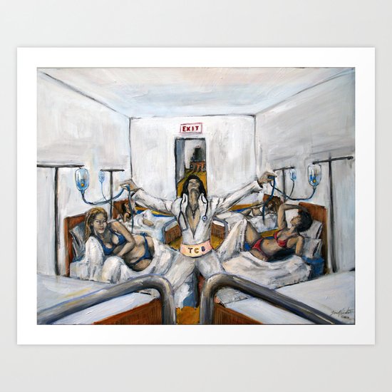 Takin' Care of Business Art Print