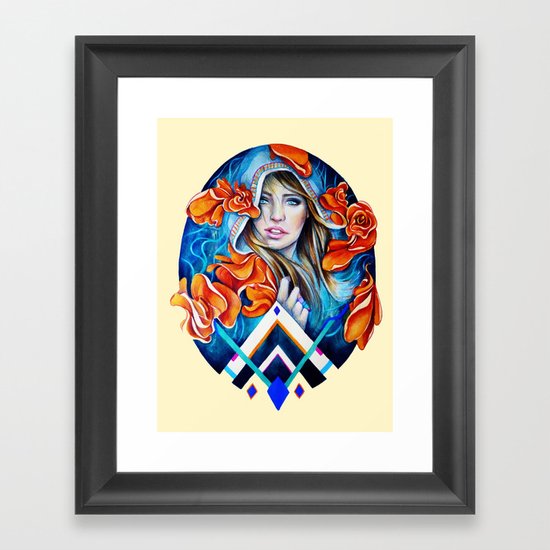 Nautical Spring Framed Art Print