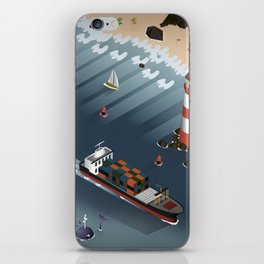 A Day on the Coast iPhone Skin