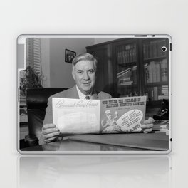 Tip O'Neill In His Office - 1957 Laptop Skin