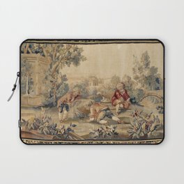 Aubusson  Antique French Tapestry Print Laptop Sleeve