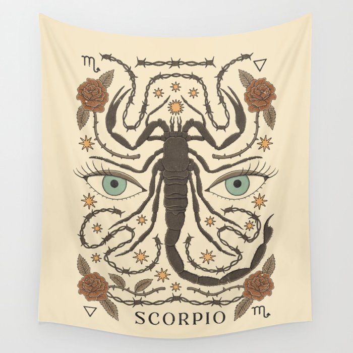 Scorpio tapestry sale