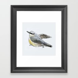 Tiny bird Framed Art Print