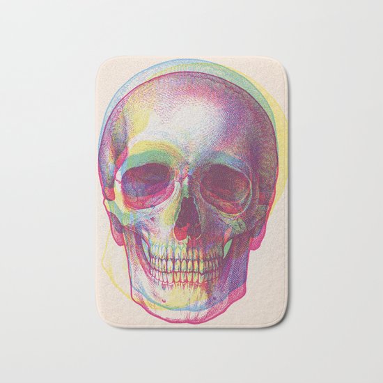 acid calavera Bath Mat