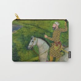 Mughal Horse with rider and falcon Carry-All Pouch