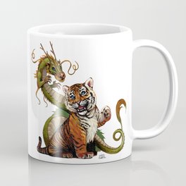 Tiger and Dragon Coffee Mug