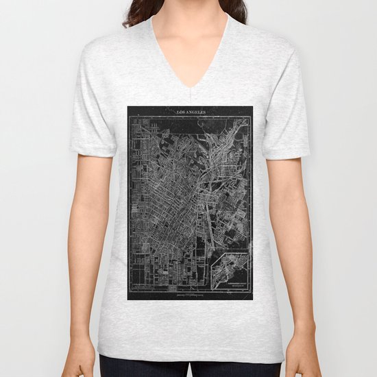 Los Angeles, California, Circa 1908. Unisex V-Neck