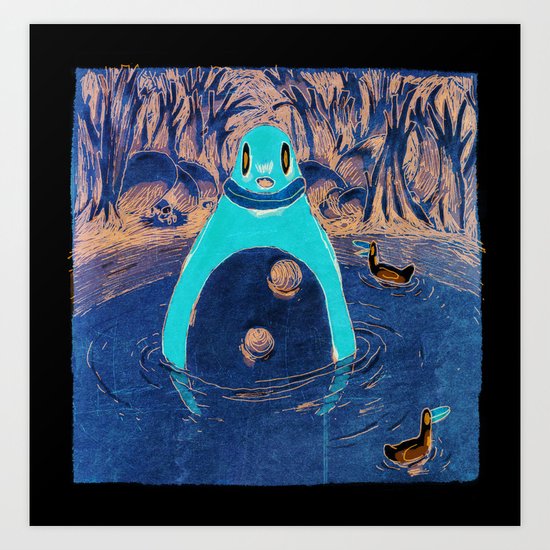 Bath Art Print
