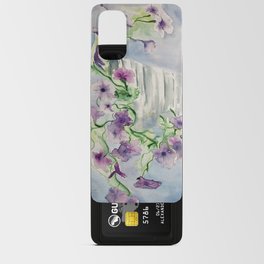 Purple Petunias Android Card Case