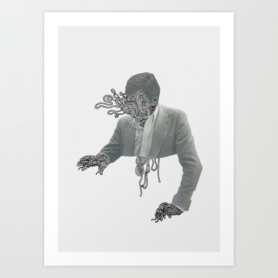 UNRAVELLING Art Print