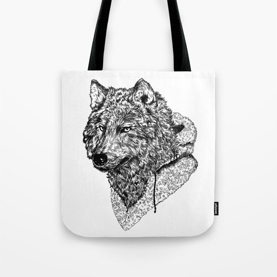 Mr Wolf Tote Bag