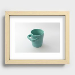 The Uncomfortable mug Recessed Framed Print