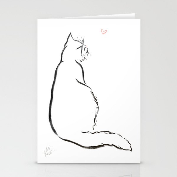 Le Chat Stationery Cards