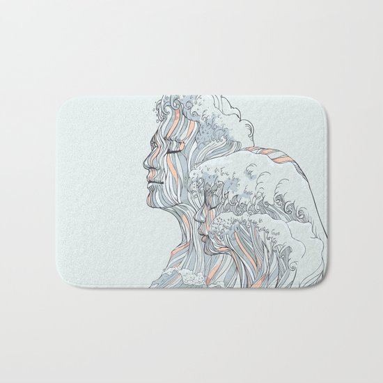 BREATHE DEEPLY Bath Mat
