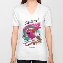 Time for Sweeties! V Neck T Shirt