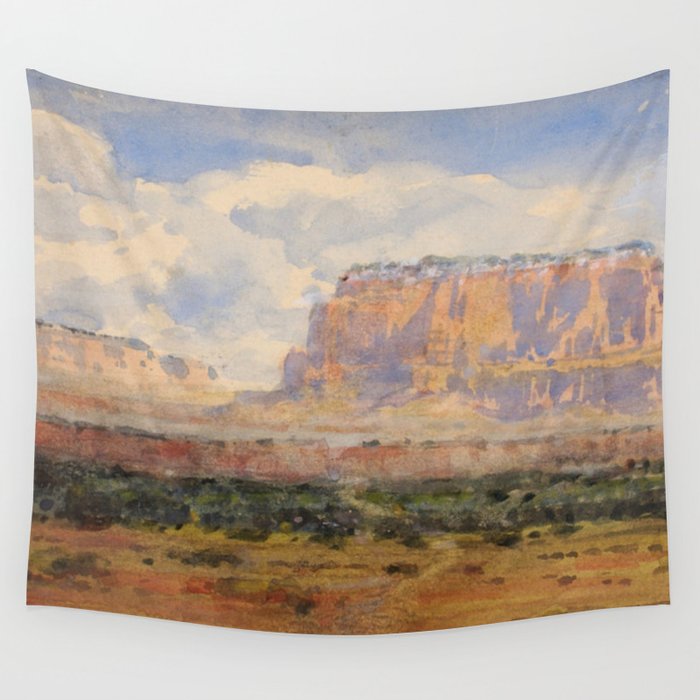 The Enchanted Mesa Wall Tapestry