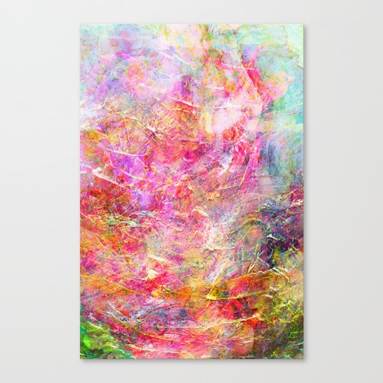 Serenity Abstract Painting Canvas Print
