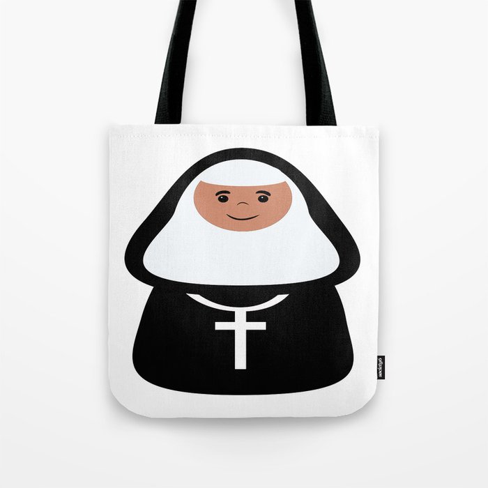 The little Nun Tote Bag