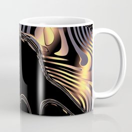 Elegant Black Fractal 3 Mug