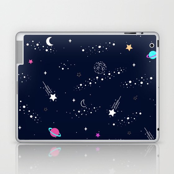 galaxy space pattern / stars pattern Laptop & iPad Skin