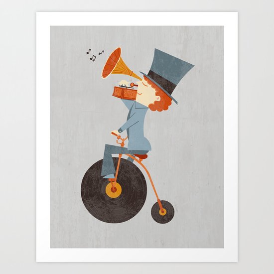Rolling Old School Art Print