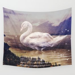 Swan Lake Wall Tapestry