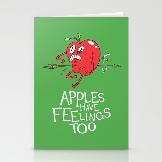 Apple Shot Stationery Cards