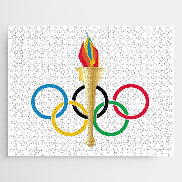 Olympic Rings Jigsaw Puzzle