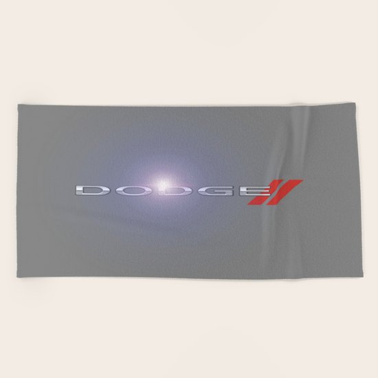 Dodge Beach Towel