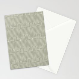 Art Deco Arch Pattern XLIII Stationery Card