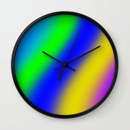 gradien background Wall Clock | Graphicdesign, Colorstrip, Background, Gradient, Rainbow, Colorpaintings 