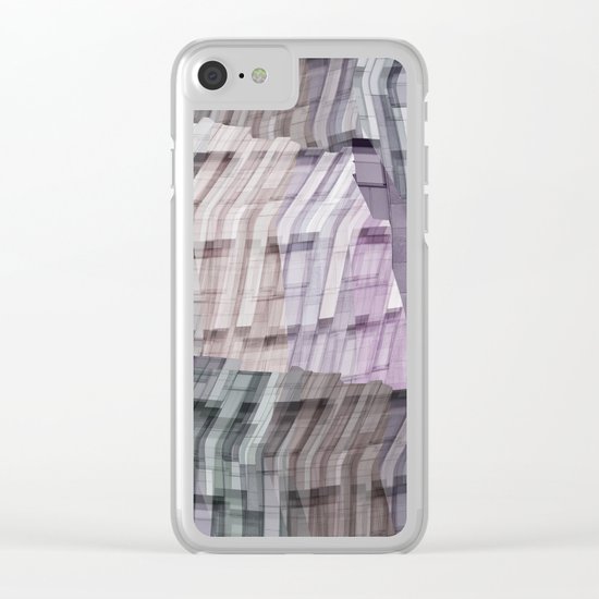 Abstract windows Clear iPhone Case